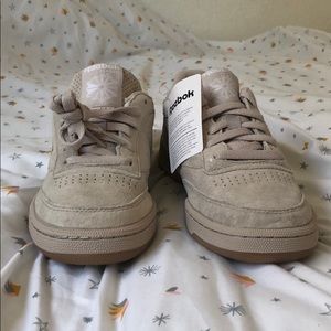 Classic Reebok suede sneakers